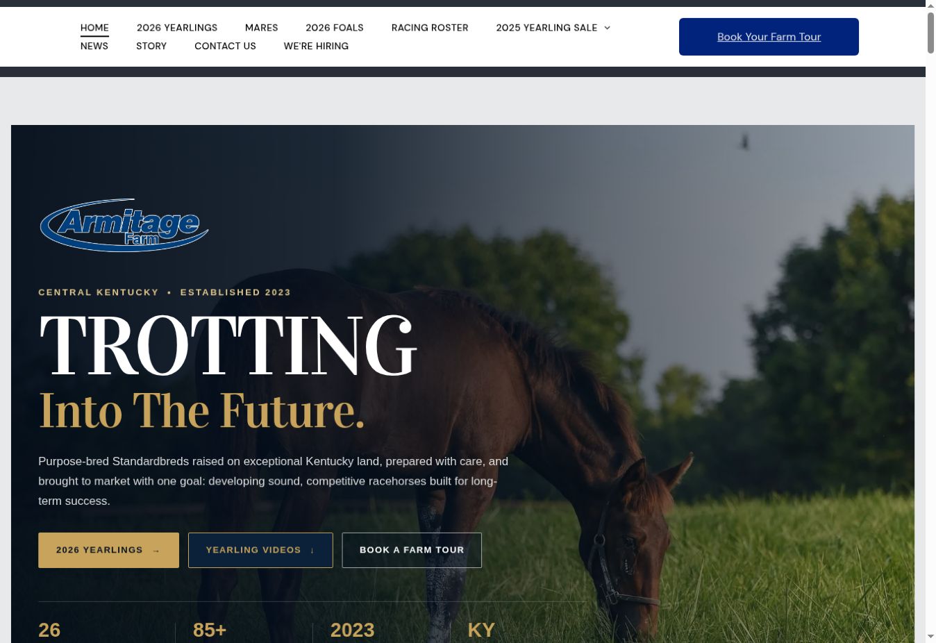 Armitage Farm homepage